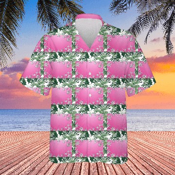 Discover Winter Snowflakes Pink White Hawaiians