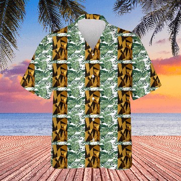 Discover Black and Gold Minimalist Hawaiians