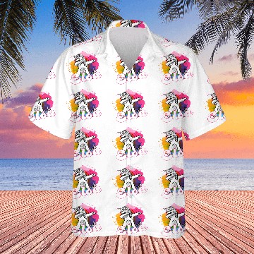 Discover ELSA - Beautiful name with dabbing unicorn Hawaiian Shirts