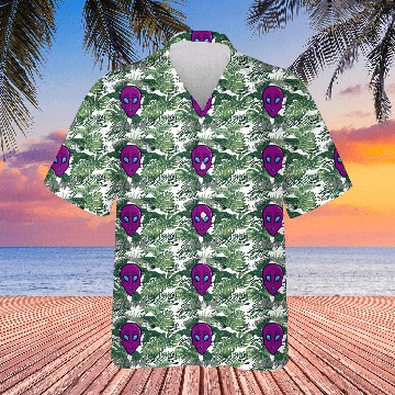 Discover Alien Funny LETS GET WEIRD Hawaiians