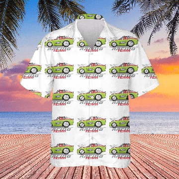 Discover racing Lime Green Hawaiians
