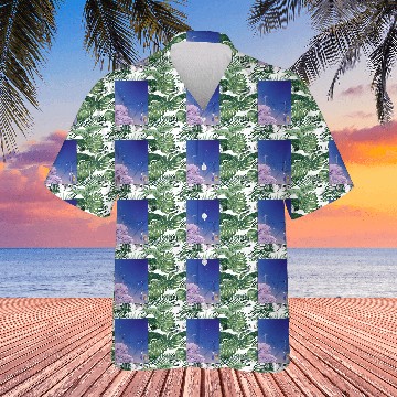 Discover Night Stars Sky Japanese Vaporwave Cherry Blossom Hawaiians