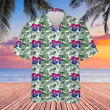 Discover Being Bi Bisexual Pride Kawaii Cat Hawaiians
