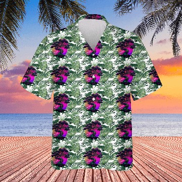 Discover Synthwave Bonsai Tree Hawaiians
