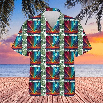 Discover Abstract design with geometric shapes Hawaiians