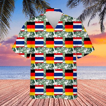 Discover Thailand Flag Germany Flag Half Thai Half German Hawaiians