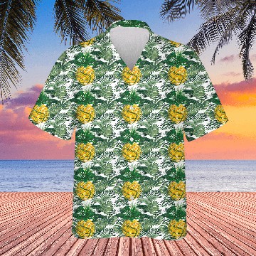 Discover Funny Pineapple Volleyball Hawaiians