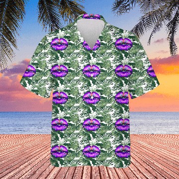 Discover Purple Lips For Mardi Gras Hawaiians