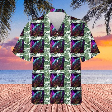Discover Vibrant Leaf Synthwave Hawaiians