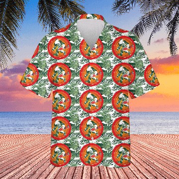Discover Funny Sasquatch Retro Bigfoot Longboarding Hawaiians