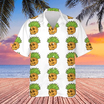 Discover Pineapple Skull Hawaiians