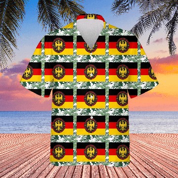 Discover German Flag With Teutonic Eagle Hawaiians