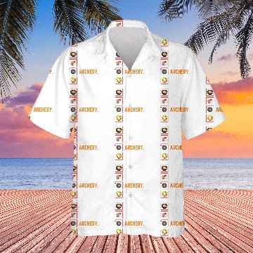 Discover Funny Eat Sleep archery Repeat Gift Hawaiian Shirts