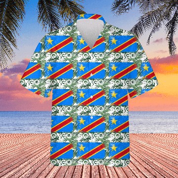 Discover Congolese Flag Made In Congo Hawaiians