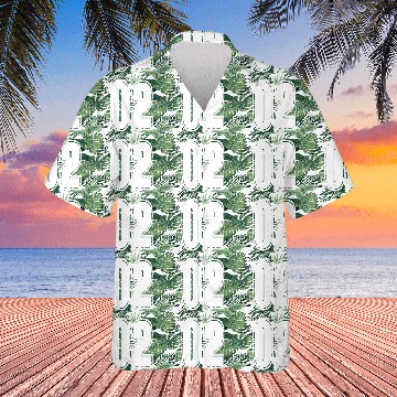 Discover Varsity Sports Team Jersey Number 02 White Hawaiians