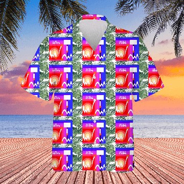 Discover Basketball Gift: Sunset Hoops Hawaiians