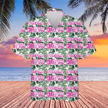 Discover Thrifting Queen pink camo Hawaiians