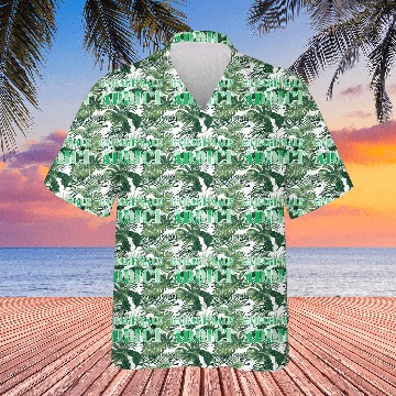 Discover Garage Sale Addict green camo Hawaiians