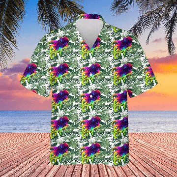 Discover Neon Octopus Hawaiians