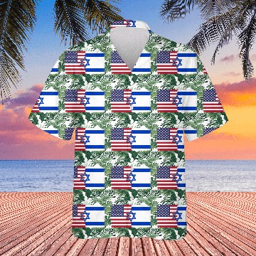 Discover Israel Usa Flag Hawaiians