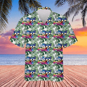 Discover Less Monday, More Summer | Beach Party Dog Lovers Hawaiians