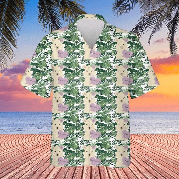 Discover Cute Llama Llamour Valentine Hawaiians
