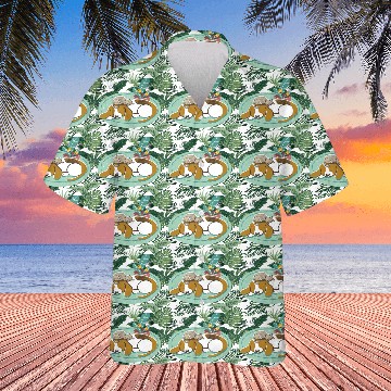 Discover Sleepy Beagle And Cat Hawaiians