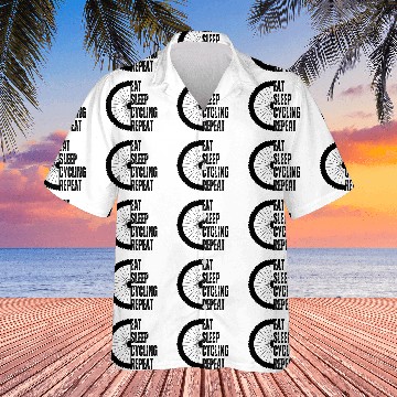 Discover eat sleep cycling repeat Hawaiians