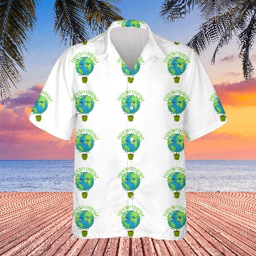 Discover Earth Day Everyday Environmental Awareness Hawaiian Shirts