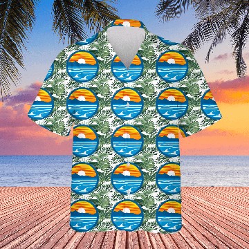 Discover Sunset Graphic Hawaiians design