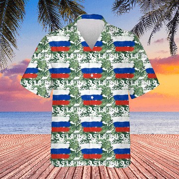 Discover Painted Russia Flag Russian Flag Fan Hawaiians