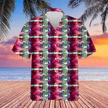 Discover Galaxy nebula abstract design Hawaiians