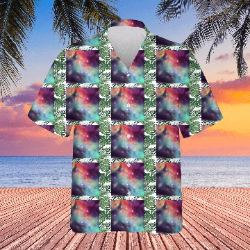 Discover Galaxy nebula abstract design Hawaiians