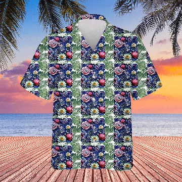 Discover Midnight Floralscape Hawaiians