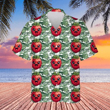 Discover Bad Strawberry Summer Kawaii Gift Hawaiians