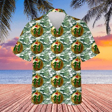 Discover Age 11 Years Today - Merry Christmas Number Eleven Hawaiians