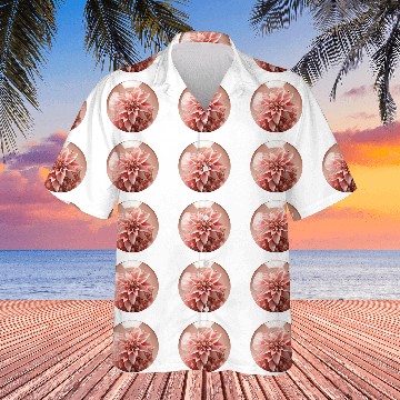 Discover Christmas Round Ornament Sublimation Hawaiian Shirts