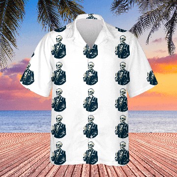 Discover Preppy skeleton Hawaiians