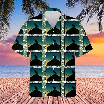 Discover Flaco the Owl on Water Tower - Birder Design Hawaiians