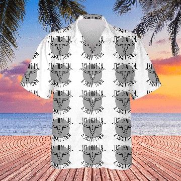 Discover Try that in a small town | Whimsical Charm Hawaiian Shirts