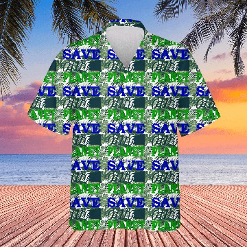 Discover Save Our Planet Earth Print Hawaiians