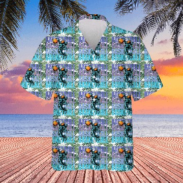 Discover Astronaut Dunking Basketball Creative Illustration Hawaiians