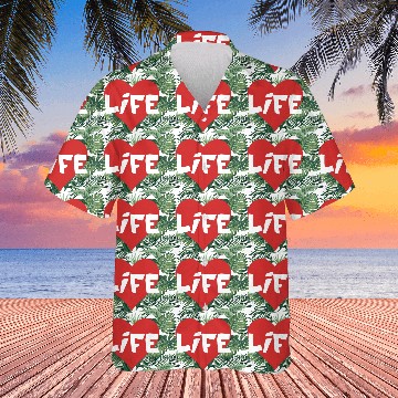 Discover I love my life couple Hawaiians
