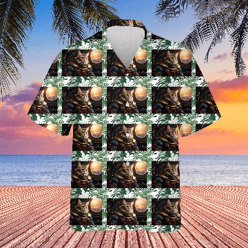 Discover The Feline Space Suit Hawaiians