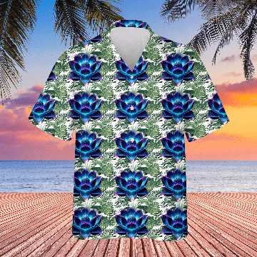Discover Neon Lotus Hawaiians