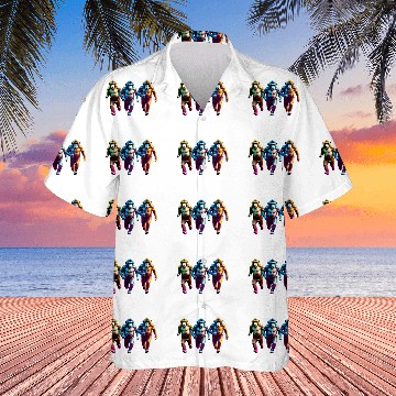 Discover monkey running Hawaiians