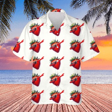 Discover Funny Cool Dab Strawberry Festival 2024 Hawaiians