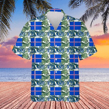 Discover Nordic Flag Illustration with Icelandic Text Hawaiians