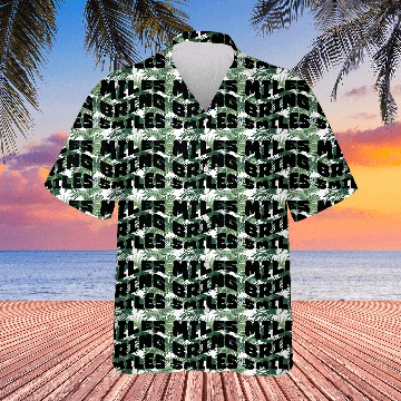 Discover MILES BRING SMILES - funny running qoute Hawaiians