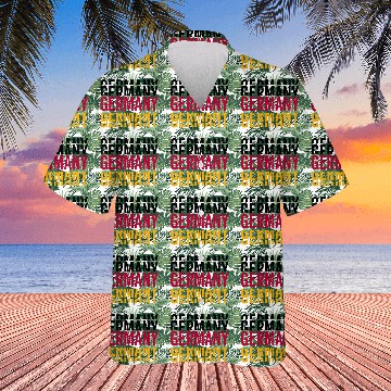 Discover Germany German Lettering National Team Hawaiians
